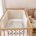 ochraniacz do łóżeczka baranek teddy krem