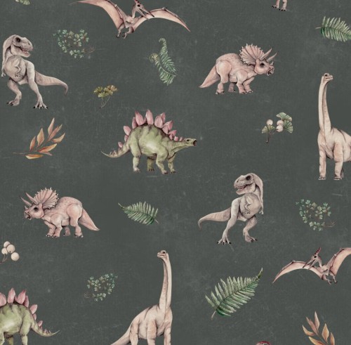 tapeta w dinozaury dekorillo