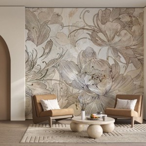 MALUMI - TAPETA SECESIO IVORY