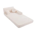 Premium sofa dla dziecka Meow Baby z miękką sztruksową tapicerką