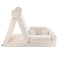 Biała sofa dla dziecka Meow Baby Premium