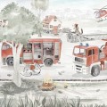 TAPETA MURAL STRAŻ POŻARNA