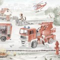 TAPETA MURAL STRAŻ POŻARNA