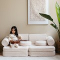 modułowa kanapa dla dziecka cream white