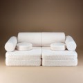 modułowa kanapa dla dziecka cream white