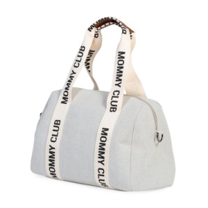 CHILDHOME - TORBA DO WÓZKA MOMMY CLUB SIGNATURE OFF WHITE