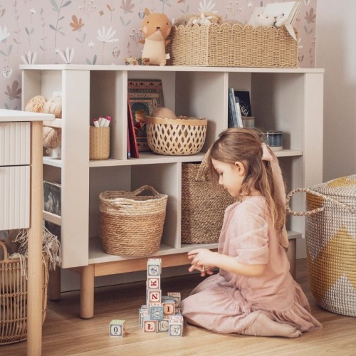 niski regał miloo szampański