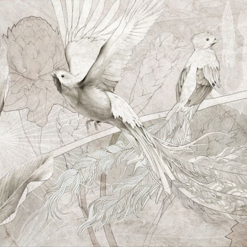 TAPETA PANAMA WARM GREY