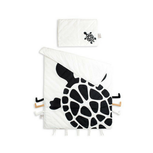 posciel niemowleca czarno biala