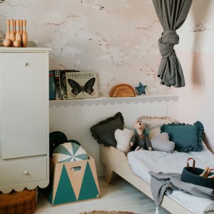 DEKORNIK - NAKLEJKI NA ŚCIANĘ CIRCLES GRAY