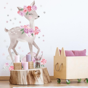 PASTELOWE LOVE - NAKLEJKA SARENKA RÓŻOWA