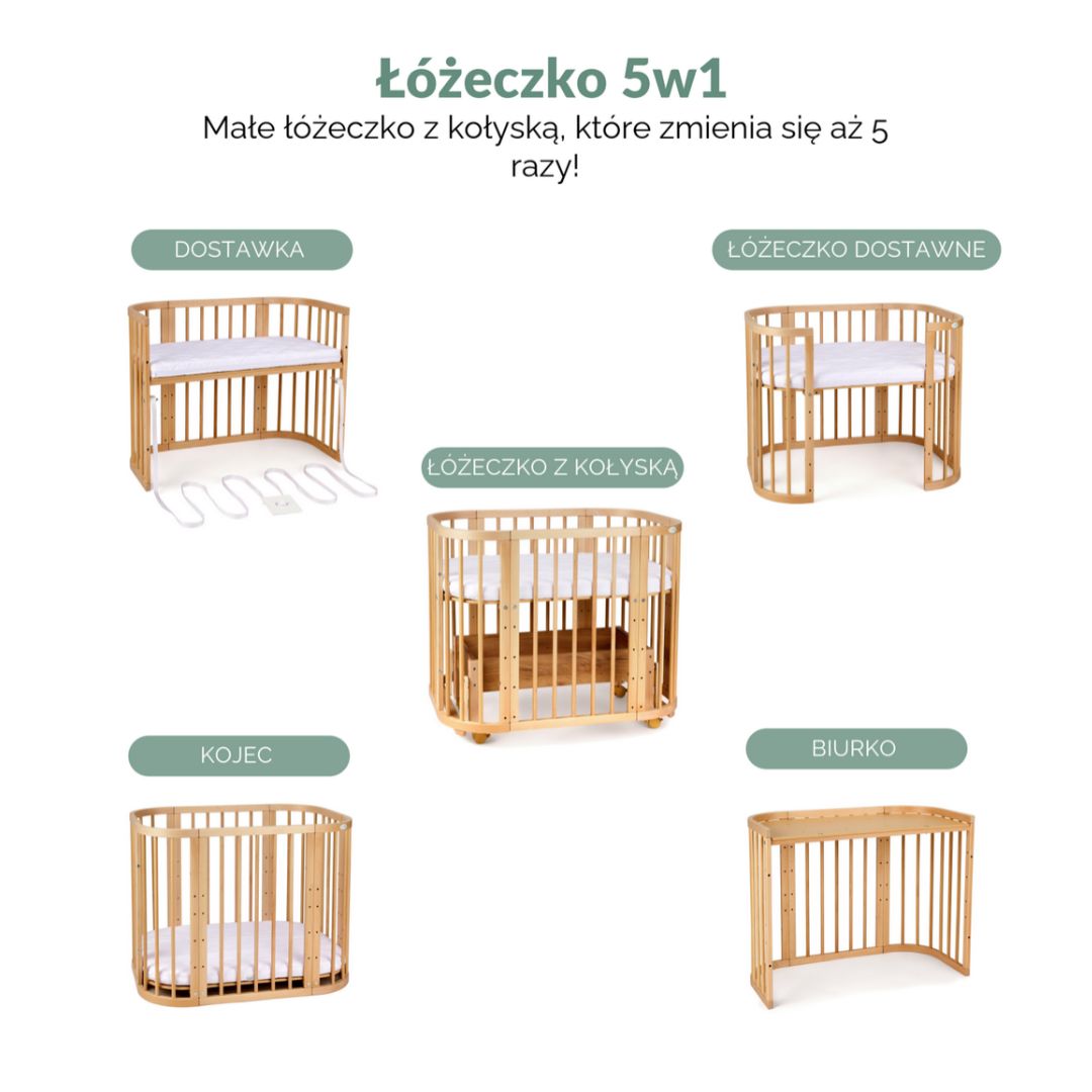 łóżeczko waldin 5w1