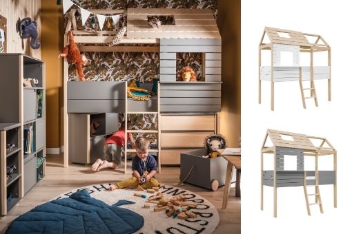 łóżko domek inmondo