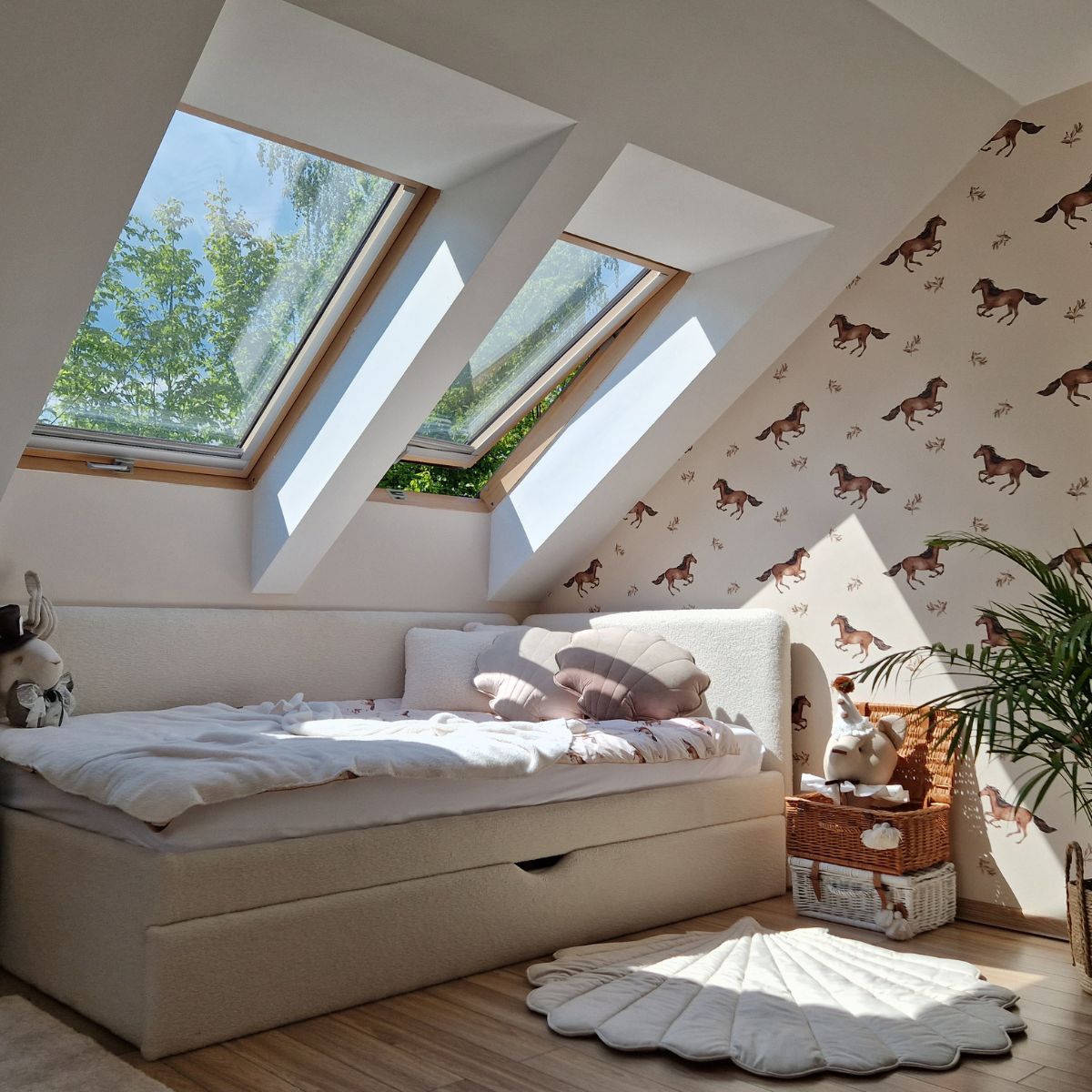 łózko dla dziecka z szufladą