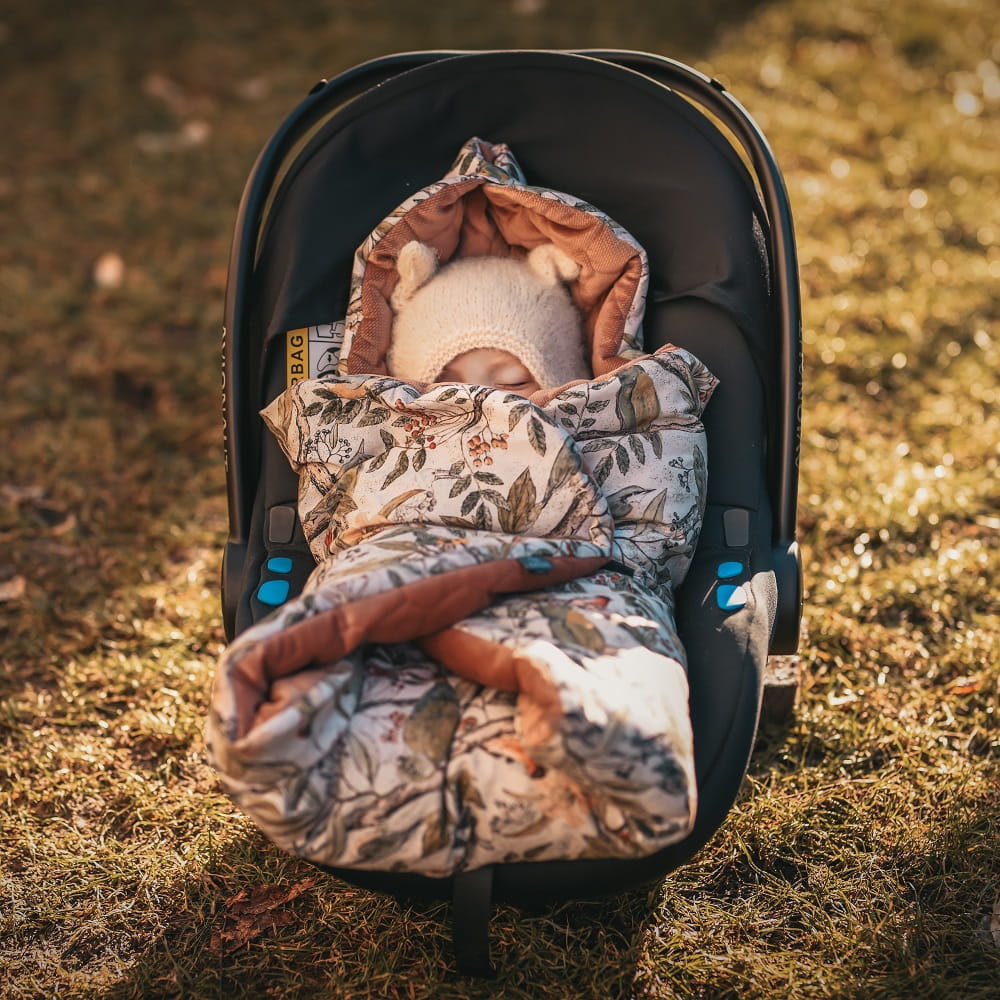 otulacz do fotelika samochodowego makaszka ornithology