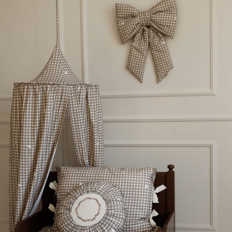 kolekcja w kratkę testylia do pokoju dziecka