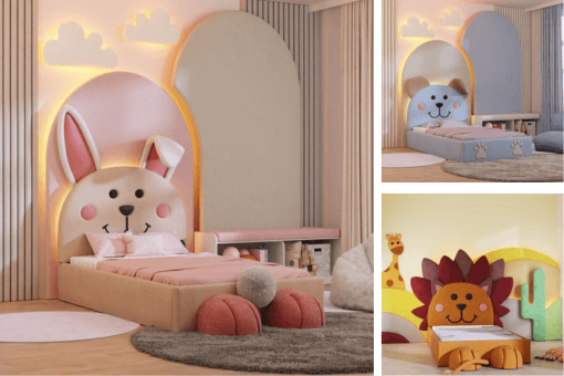 łóżka tapicerowane dla dzieci dappi