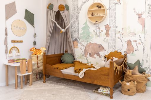 pokój 3 letniej dziewczynki łóżko