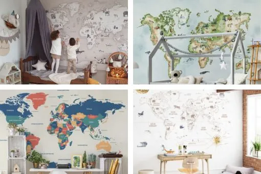 tapety mapa świata