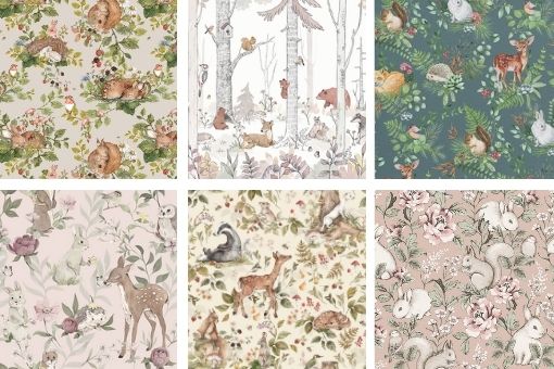 tapety do pokoju dziewczynki 