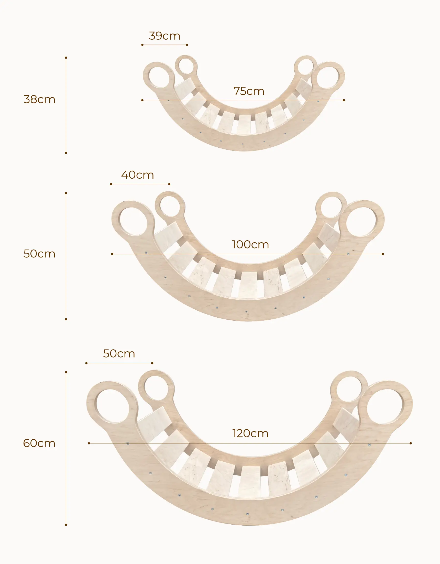 bujak montessori rozmiary