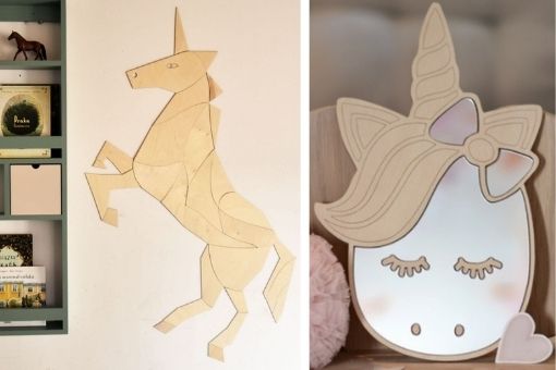 dekoracja jednorożec