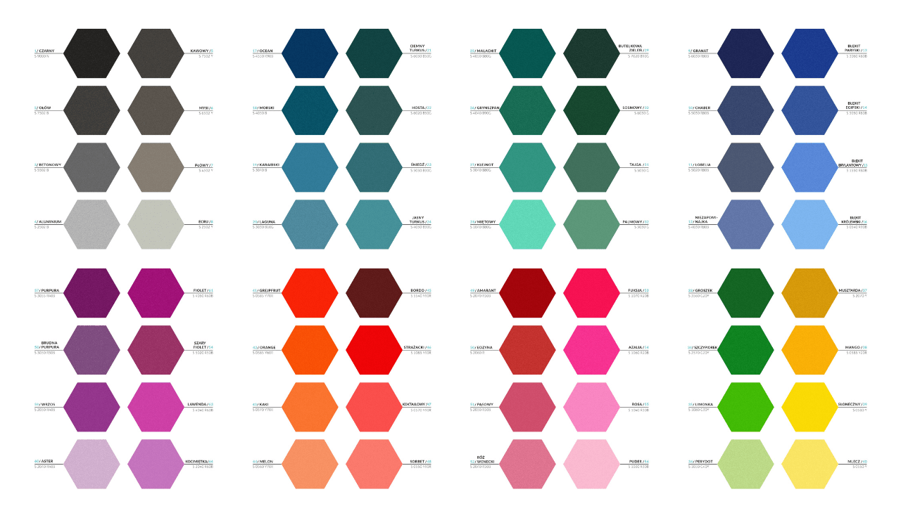 kolory paneli foam wall