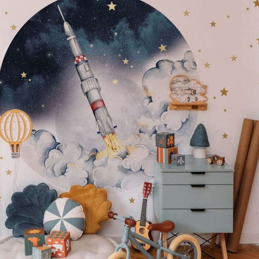 naklejki na ścianę kosmos