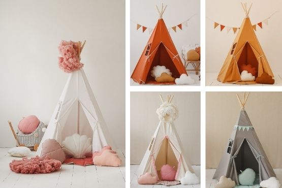 Namioty tipi dla dzieci 
